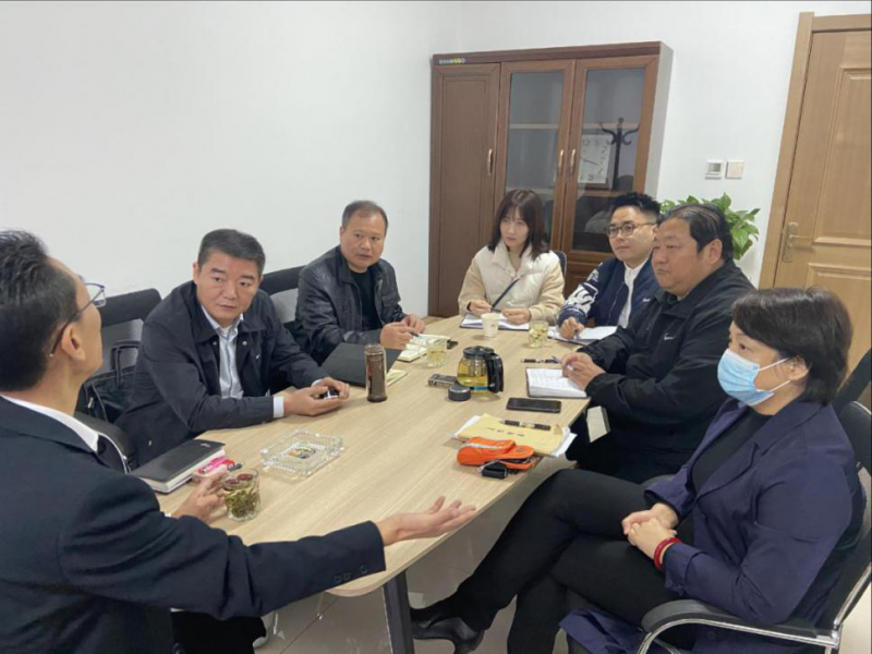 筑牢安全防線，沖刺年度目標(biāo)--集團(tuán)公司領(lǐng)導(dǎo)到泰弘公司、榮弘公司 檢查指導(dǎo)工作